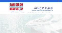 Desktop Screenshot of bigbayboatshow.com